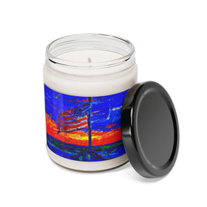 American Flag at Sunset - Scented Soy Candle, 9oz