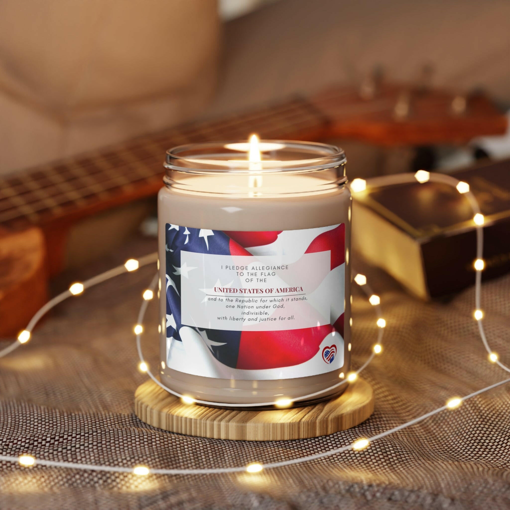 Pledge of Allegiance - Scented Soy Candle, 9oz