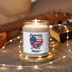 Patriotic As A Mother! -  Scented Soy Candle, 9oz