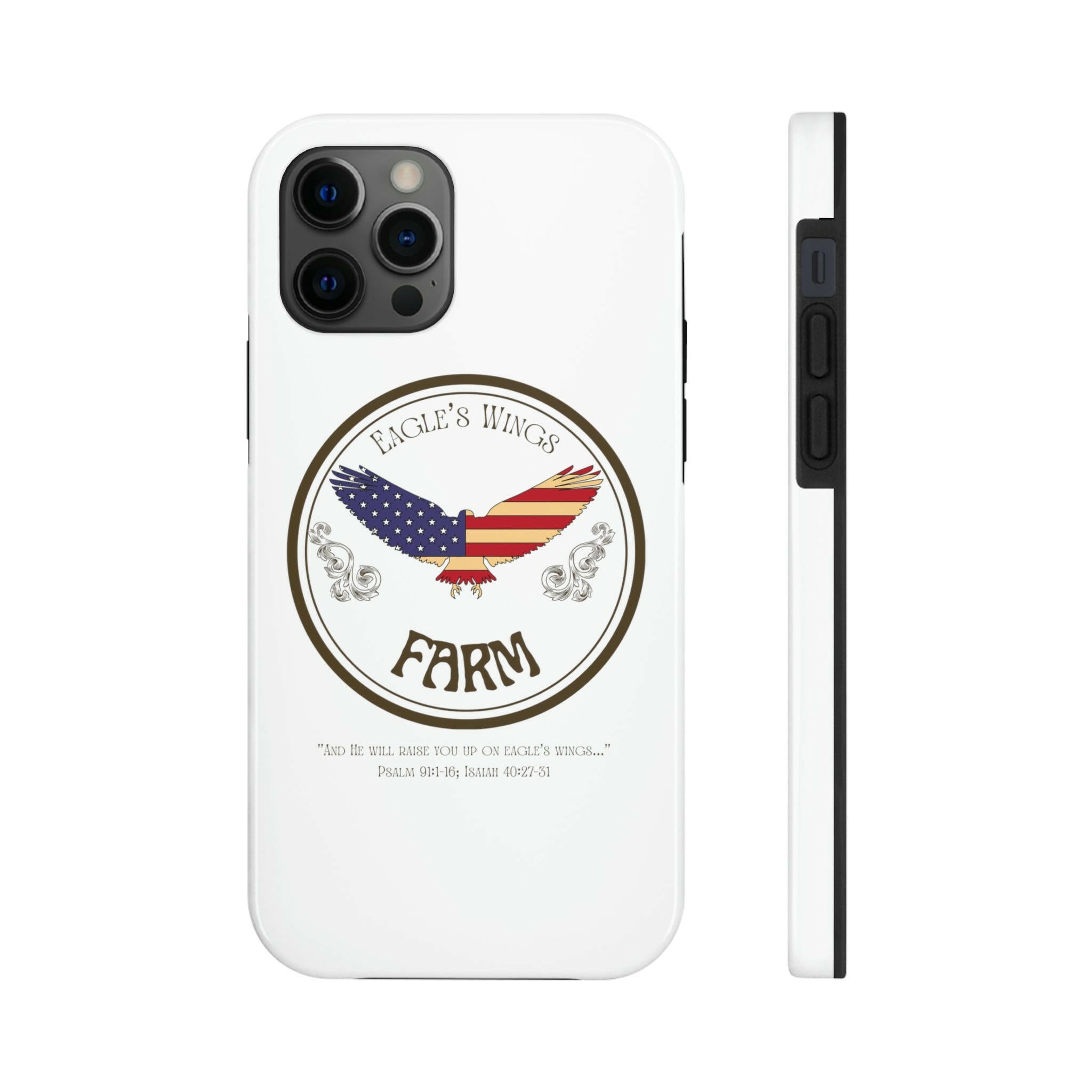 Eagle's Wings Farm - Tough iPhone Cases.